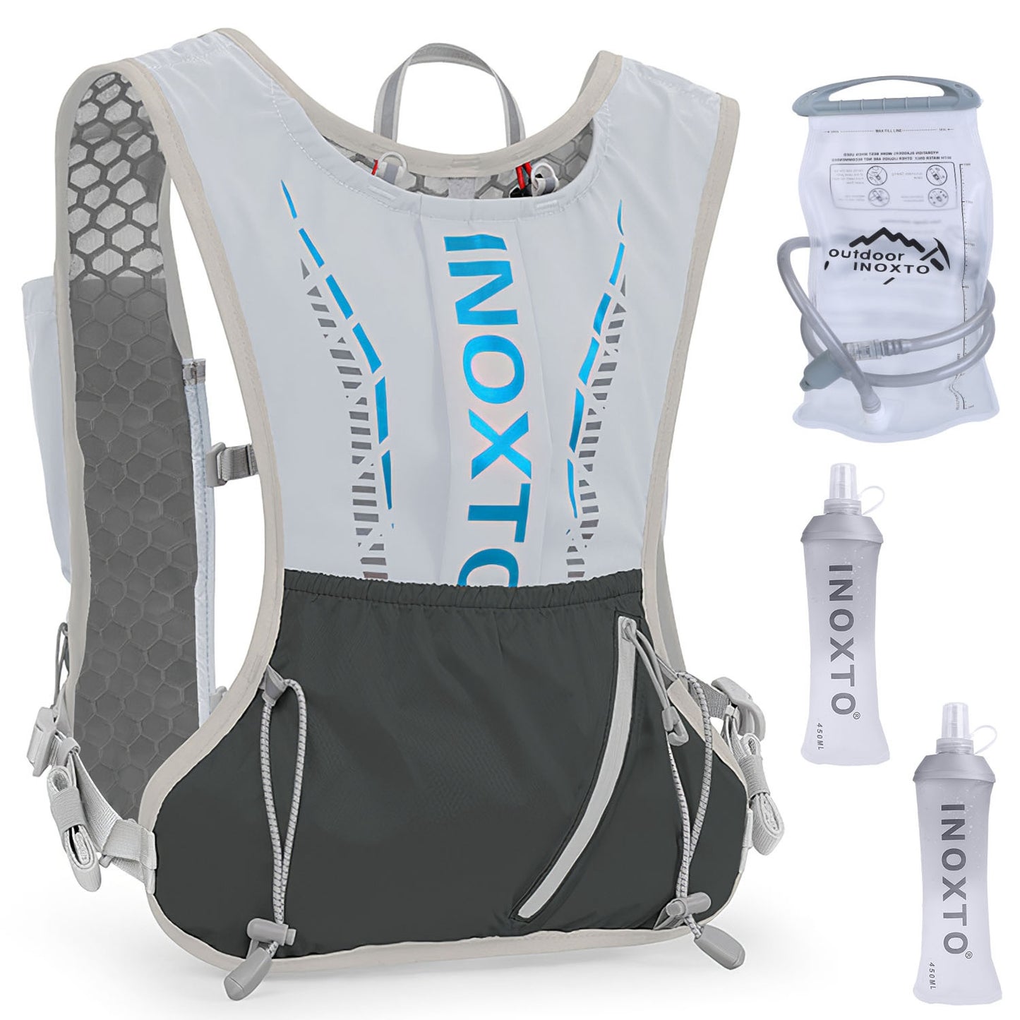 Sport Hydration väst – Lätt löparväst med vätskebehållare