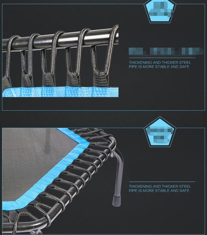 Hexagon Trampoline – stable training and fitness trampoline