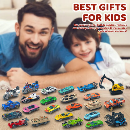 Advent calendar 24 days - car model in blind box
