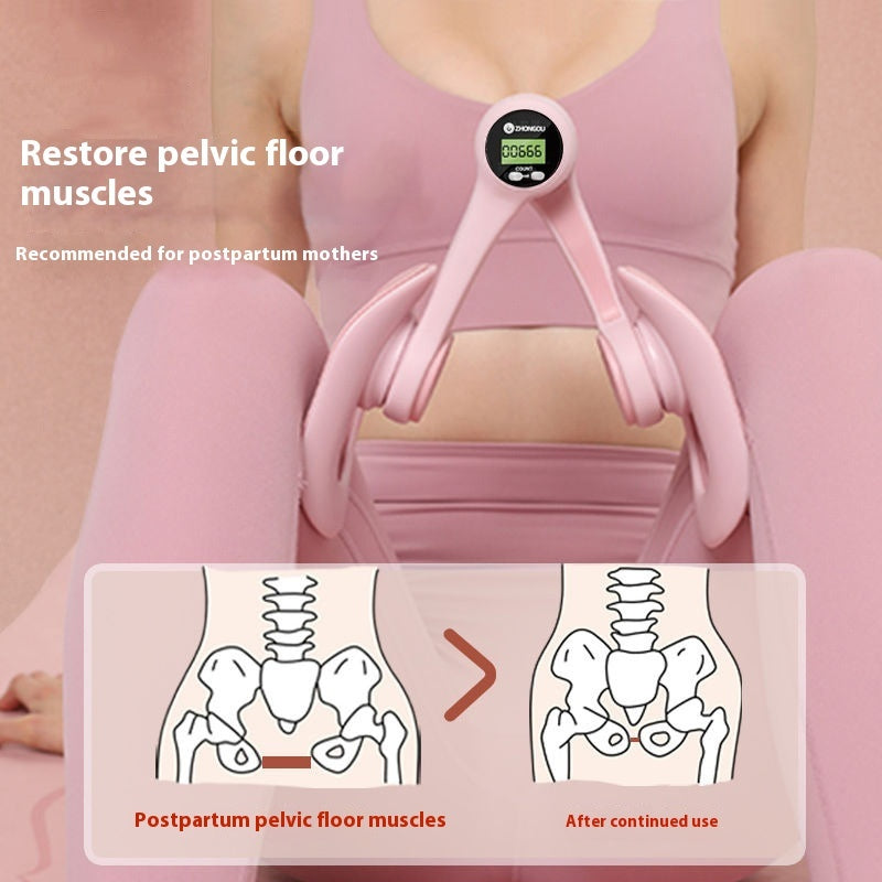Pelvic floor trainer with smart display – effective training at home