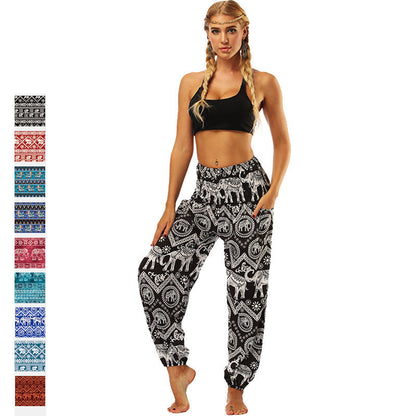 Elegant and airy pants for dance and yoga