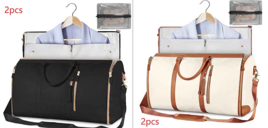Water-resistant PU travel bag – lightweight, stylish and functional