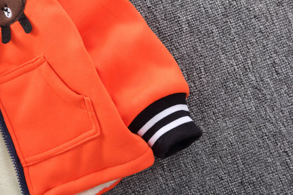 Fleecejacka för barn – varm och mjuk för höst och vinter