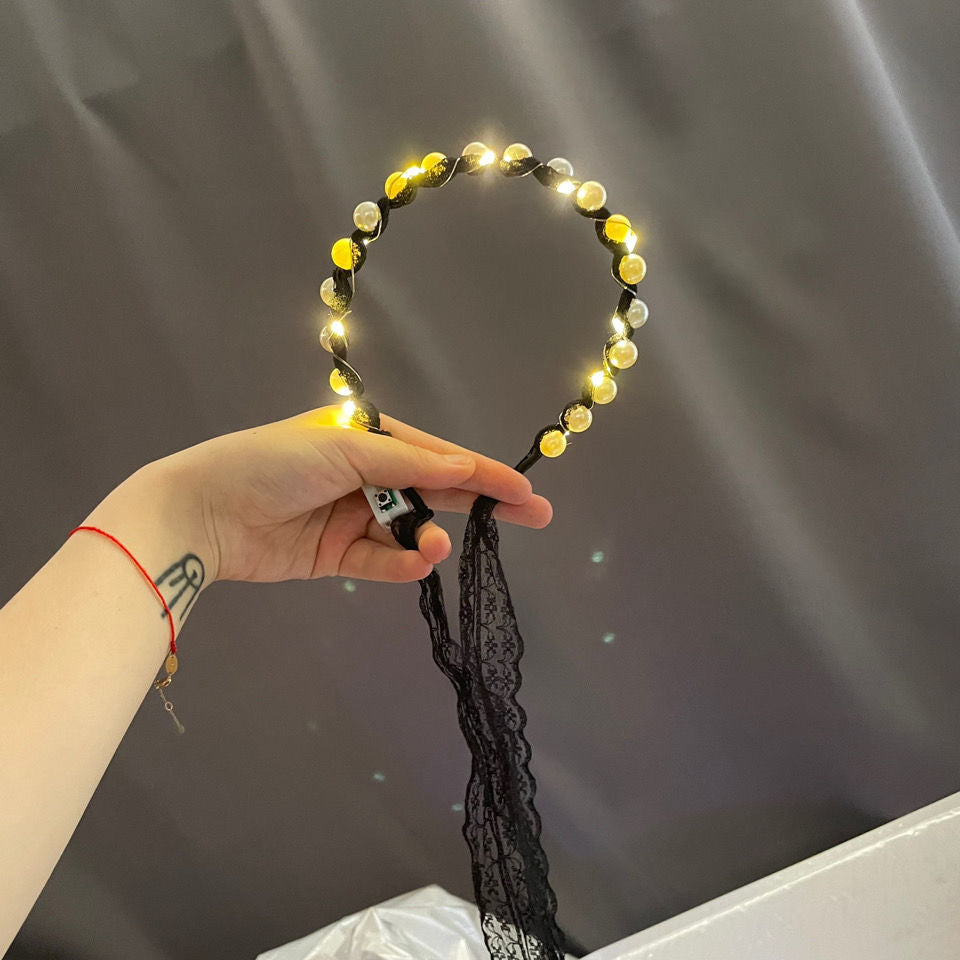 Lysande Hårband med Pärlor – Sagolik Accessoar