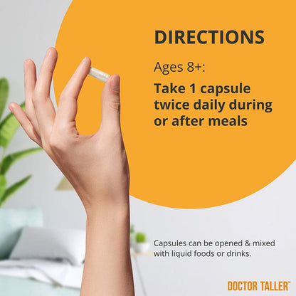 10+ & Taller Duo - Stödjer benväxt, kroppsutveckling, hjärnhälsa och immunförsvar.