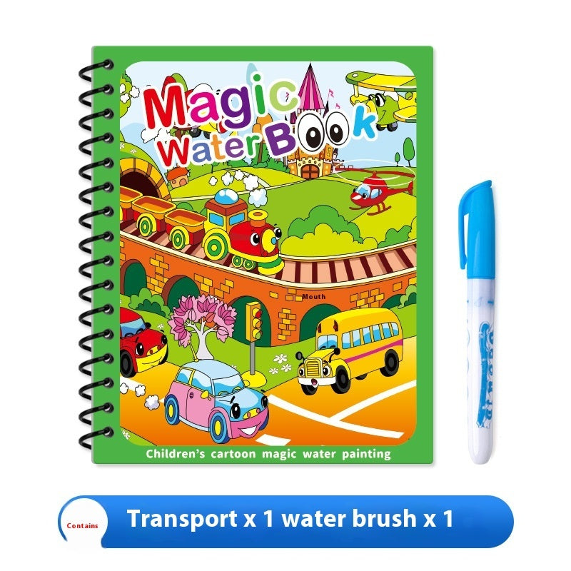 Magical Water Coloring Book for Preschoolers