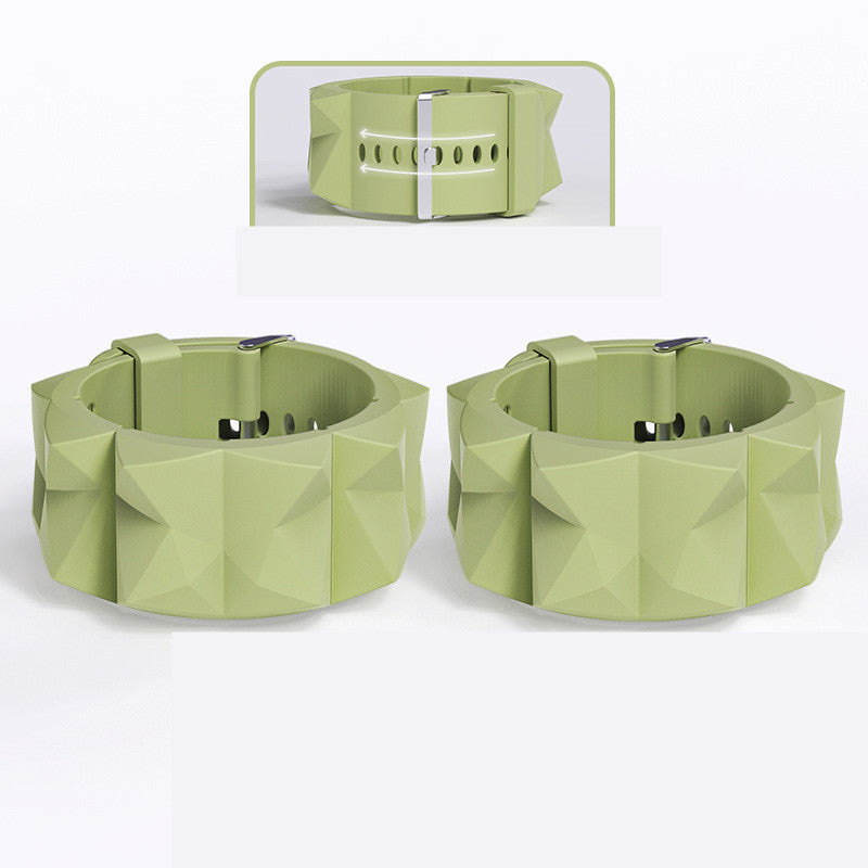 Justerbara viktarmband i silikon för yoga, jogging och funktionell träning