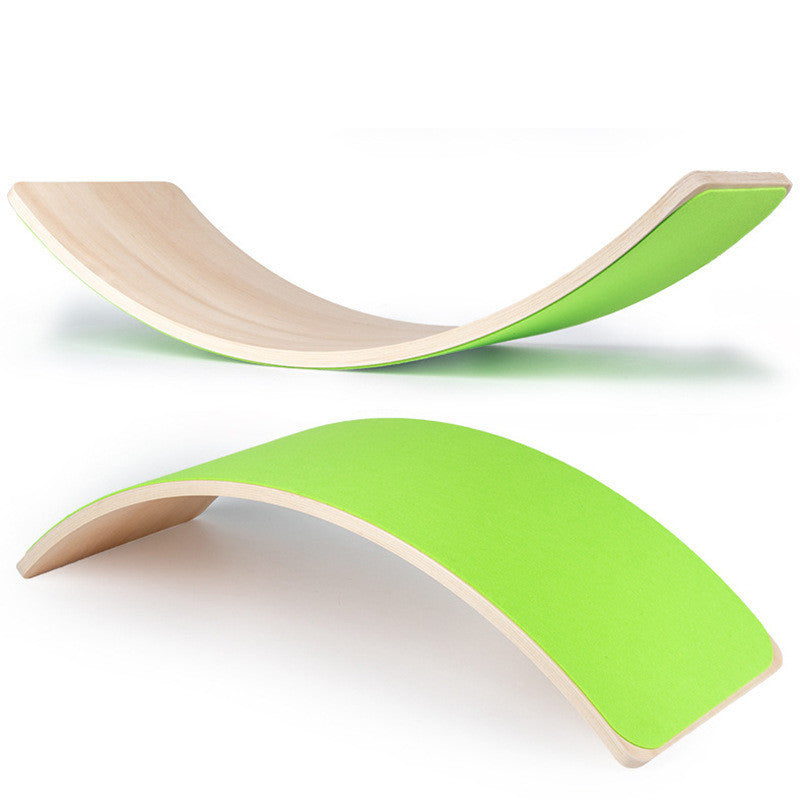 Balansbräda i Trä – För Koordination & Styrka