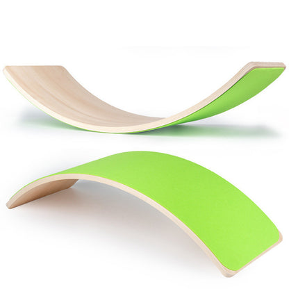 Balansbräda i Trä – För Koordination & Styrka