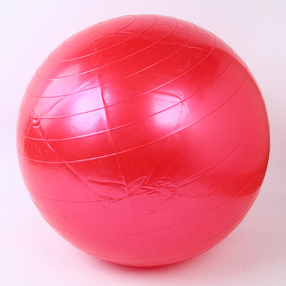 Yoga ball with pump for children and beginners - for balance, strength and core training