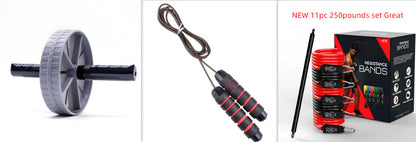 Träningsband set med dörrfäste – motståndsband för helkroppsträning