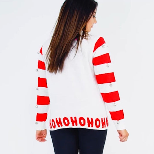 Jultröja med Bjällror och lampor