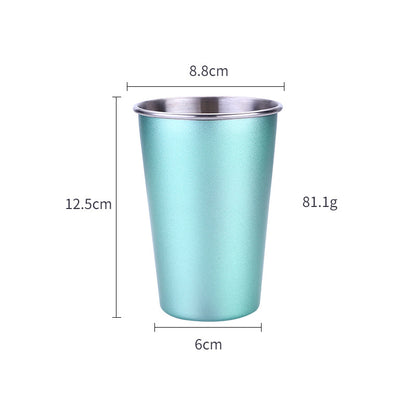 Mugg i rostfritt stål 304 – 500 ml färgad design