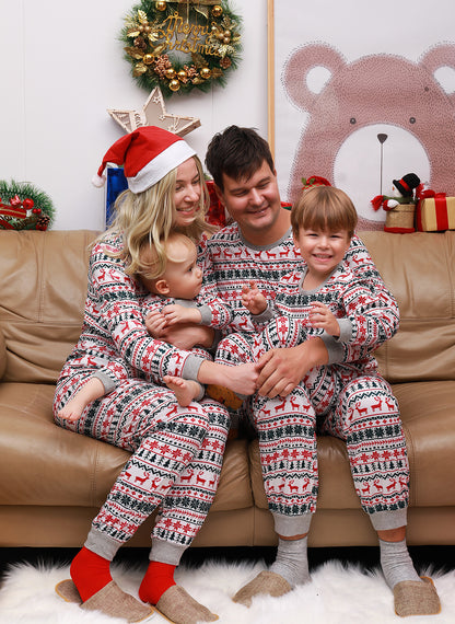 Matching Christmas Pajamas – Family Set for Mom, Dad, Kids &amp; Baby
