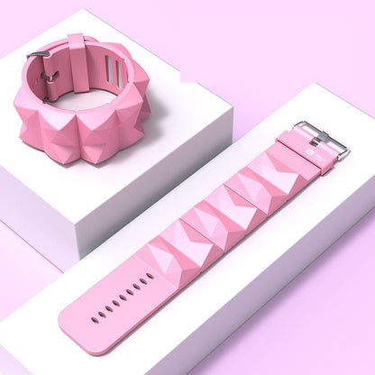 Justerbara viktarmband i silikon för yoga, jogging och funktionell träning