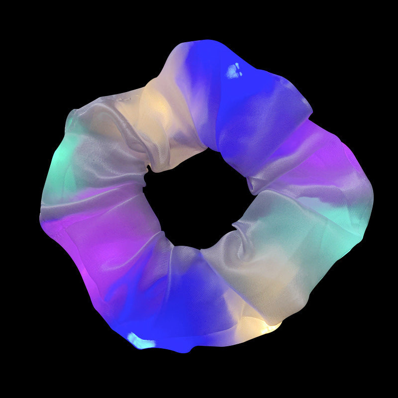 LED-hårsnodd med ljuseffekt