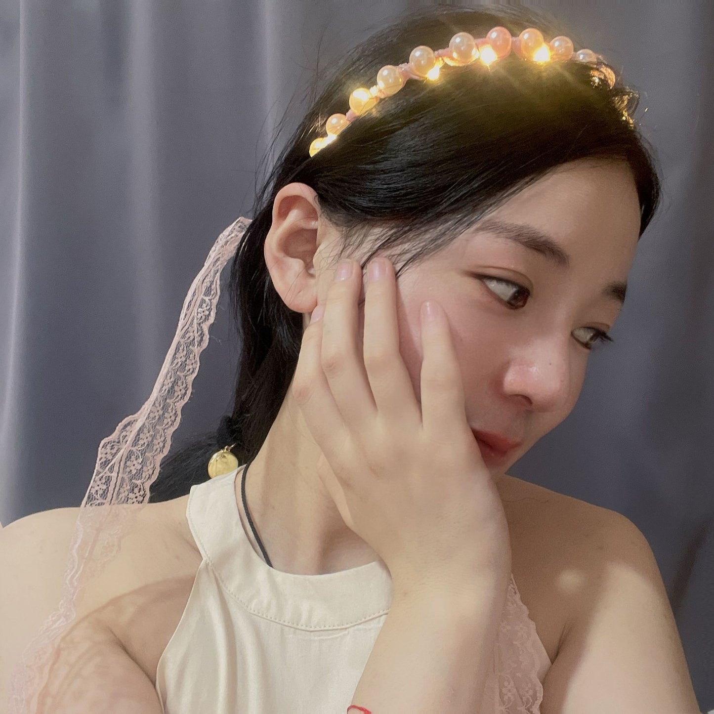 Lysande Hårband med Pärlor – Sagolik Accessoar
