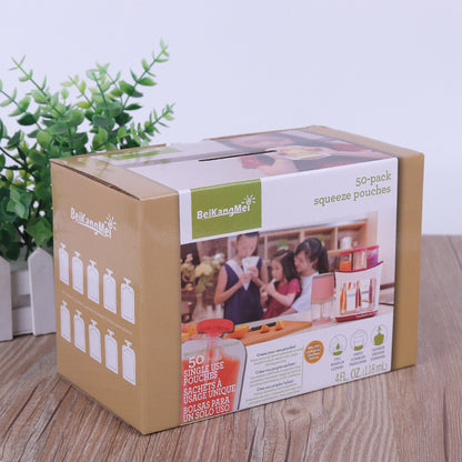 Reusable baby food storage bags – practical and environmentally friendly