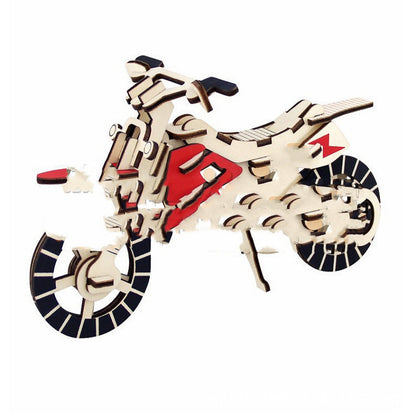 New Wooden Three-dimensional Puzzle DIY Creative Children's Toys