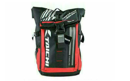 Racing backpack with LED night light – water-resistant design