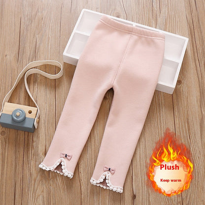 Winter pants for girls – fleece lined and extra thick