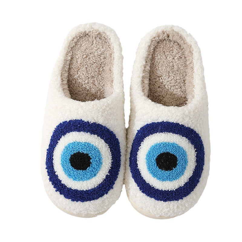 Winter slippers with Christmas motif - Non-slip warm and soft reindeer slippers