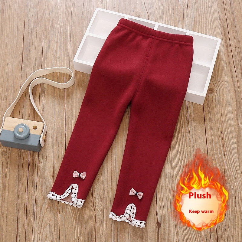 Winter pants for girls – fleece lined and extra thick