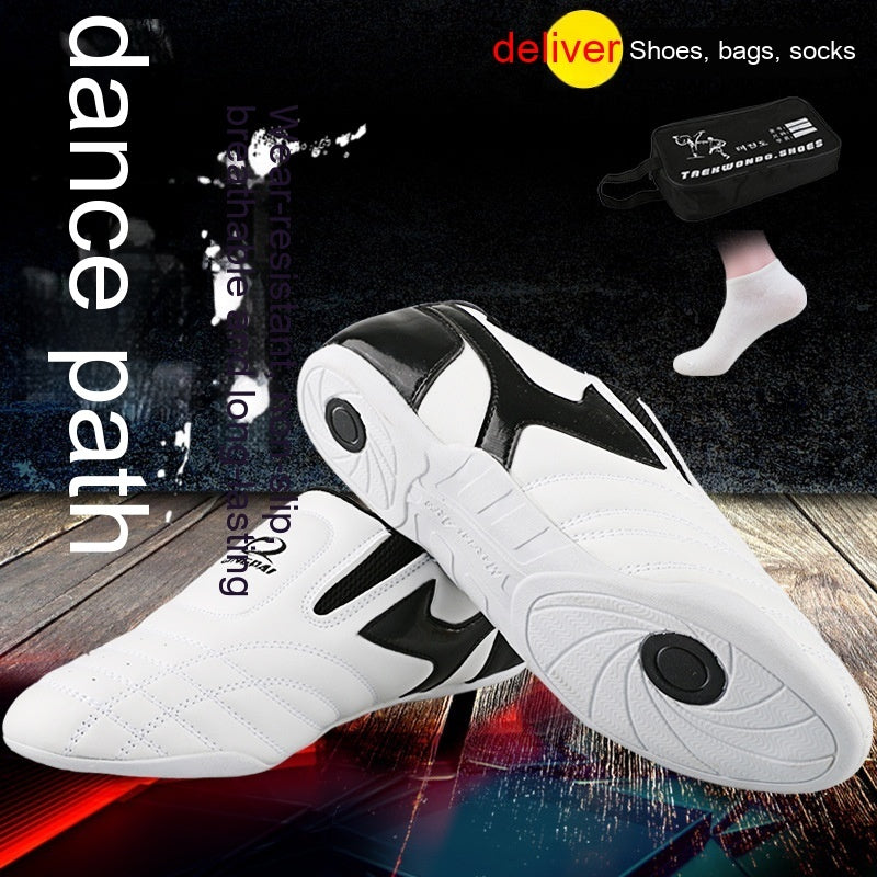 PU leather taekwondo shoes – lightweight and durable training shoes