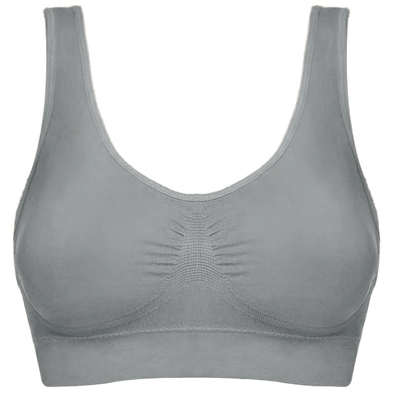 Seamless Sports Bra with Double Support - 2XL
