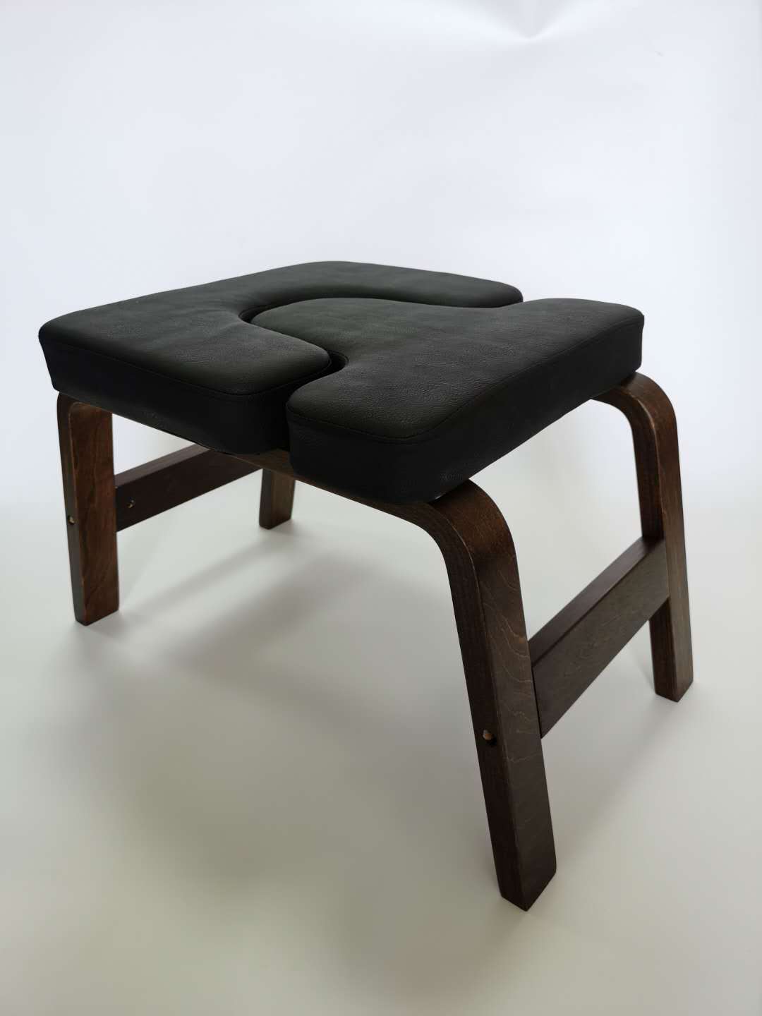 Handstand-stol i trä – assisterad huvudstående & yoga