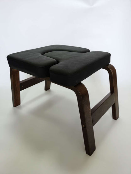 Handstand-stol i trä – assisterad huvudstående & yoga