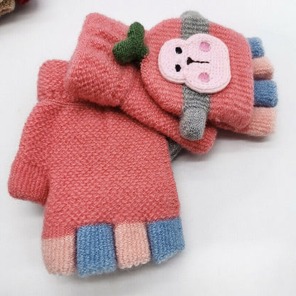 Baby Winter Gloves Children Girl Boy 3 8 Years
