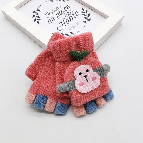 Baby Winter Gloves Children Girl Boy 3 8 Years