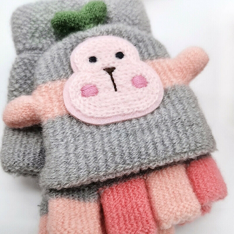 Baby Winter Gloves Children Girl Boy 3 8 Years