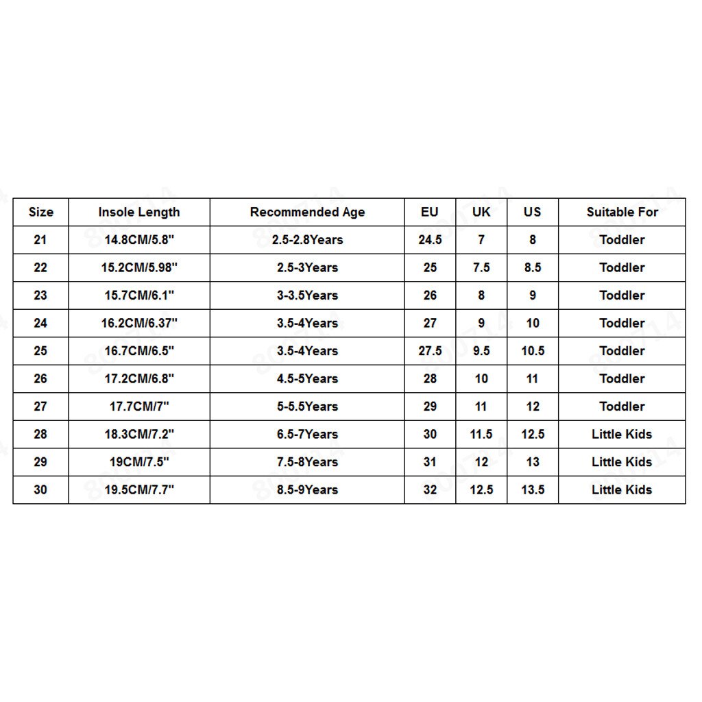 Light LED shoes for children