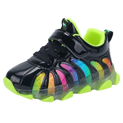 Light LED shoes for children