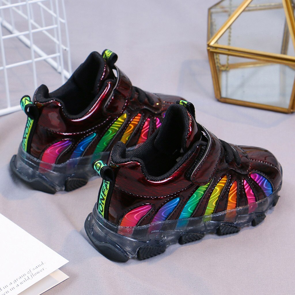 Light LED shoes for children