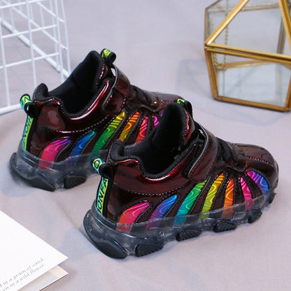 Light LED shoes for children