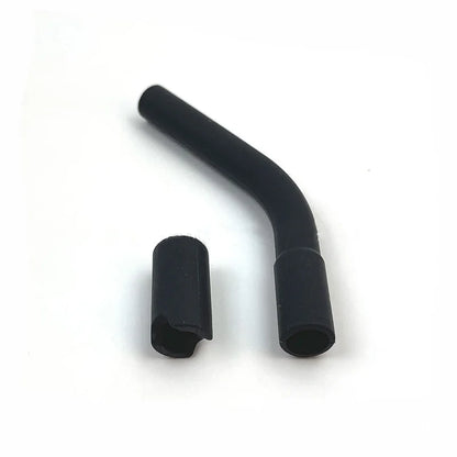 Rostfria sugrör med silikonspets – 2-pack för Stanley 30/40 oz + borste