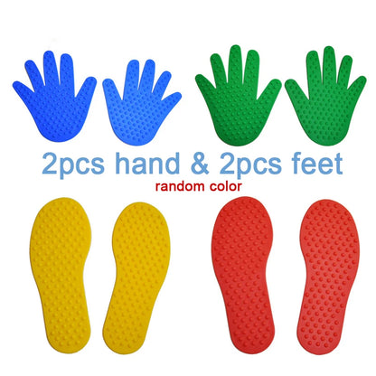 Hand and foot sports toys, busy and playful sensory games children's