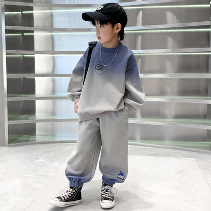 Soft set for children – top and trousers in soft cotton