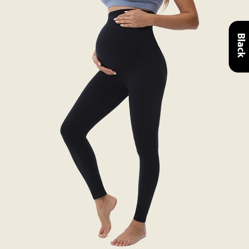 Maternity leggings for yoga | High waist &amp; tummy support