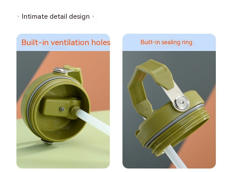 Isolerad Rostfri Termoskopp – Bil, Resa & Sport