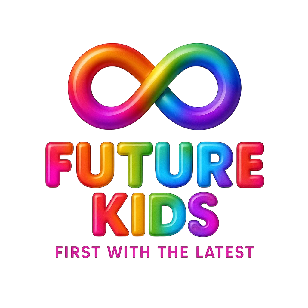 FutureLabs KIDS logotyp – Produkter för hälsa, träning och smart livsstil