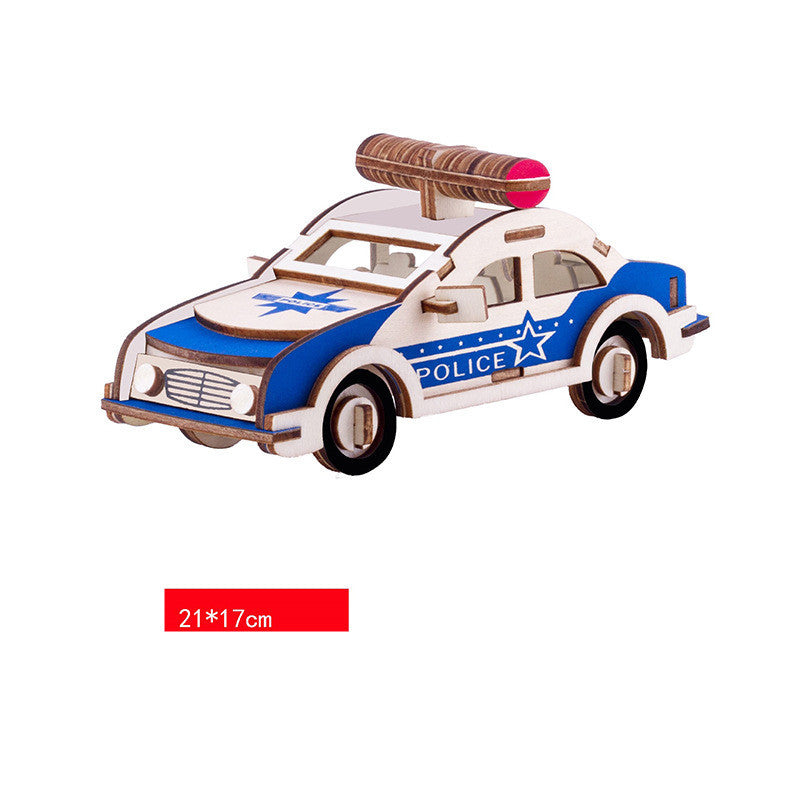 New Wooden Three-dimensional Puzzle DIY Creative Children's Toys