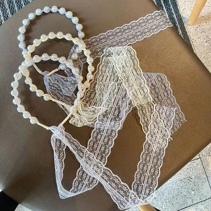 Lysande Hårband med Pärlor – Sagolik Accessoar