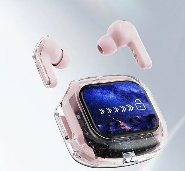 MG6 Transparent Bluetooth Headset med LCD-skärm