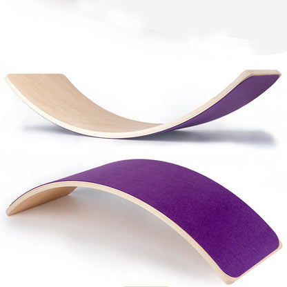 Balansbräda i Trä – För Koordination & Styrka