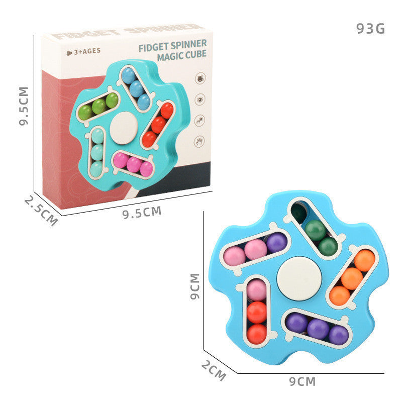 Magisk bönleksak – fingertoppssnurra & stressleksak för barn