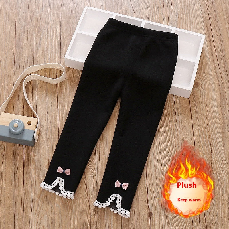 Winter pants for girls – fleece lined and extra thick